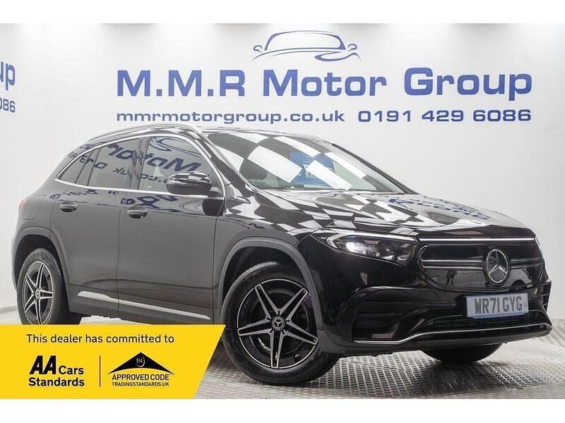 Used Mercedes EQA250 AMG line 72 kW (99 HP) 2022 Black SUV