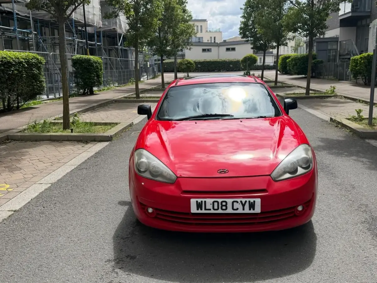 Usado Hyundai Coupé 2008 Rojo Coupe