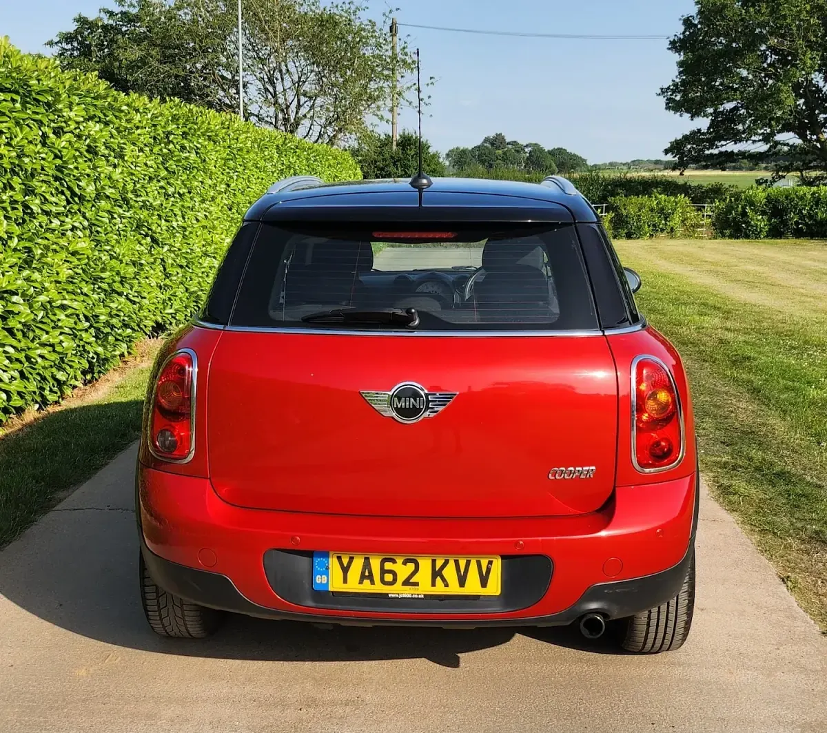 Used Mini Cooper 2013 Red Hatchback