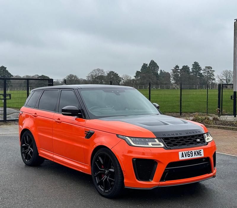 Used Land Rover Range Rover Sport SVR 2019 Black SUV