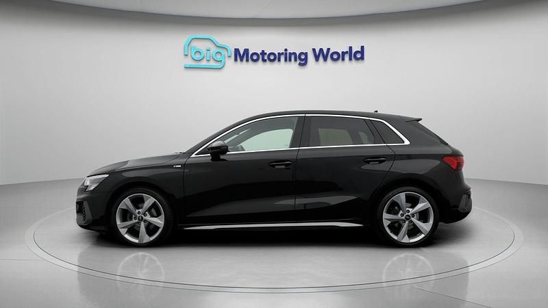 Used Audi A3 S-Line 148 HP (108 kW) 2022 Black Sedan