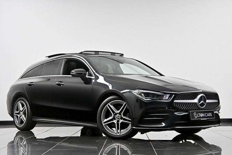 Used Mercedes CLA220 AMG Line Premium Plus 2020 Black Sedan