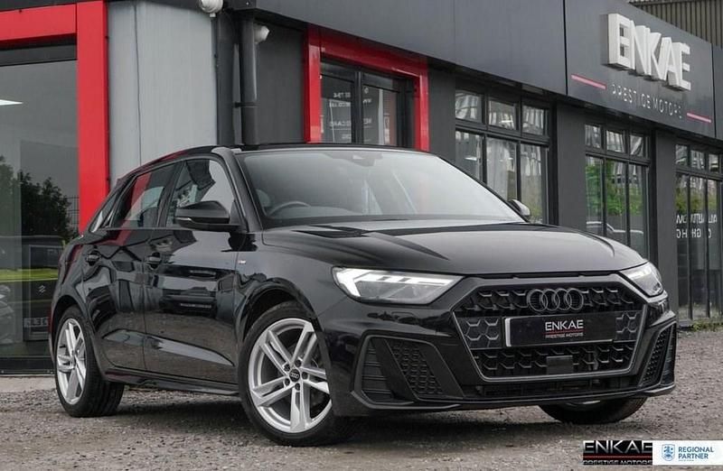 Black Used 2021 Audi A1 Sportback S-Line Hatchback | £17,495 (Fair price) - Image 1/4