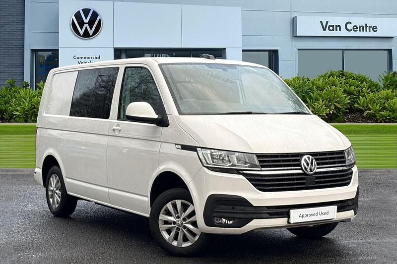 White Used 2024 VW Transporter Highline Van | £30,991 (A bit pricey) - Image 1/4