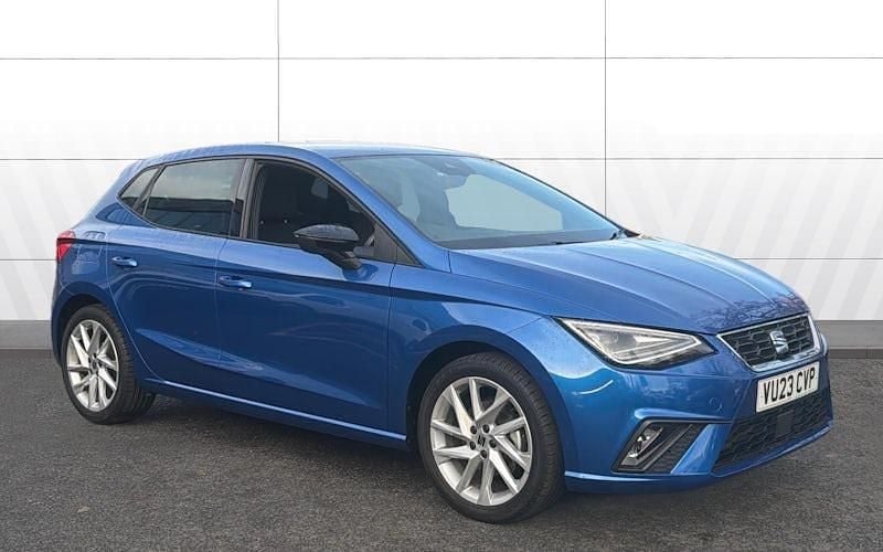 Blue Used 2023 Seat Ibiza FR Hatchback | £14,765 (Super price) - Image 1/4