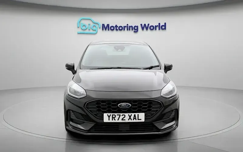 Second-hand Ford Fiesta ST-Line 125 CP (91 kW) 2022 Negru Hatchback