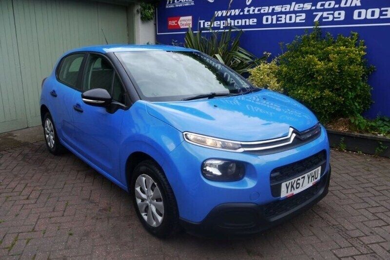 Blue Used 2017 Citroën C3 PureTech Hatchback | £5,695 (Fair price) - Image 1/1