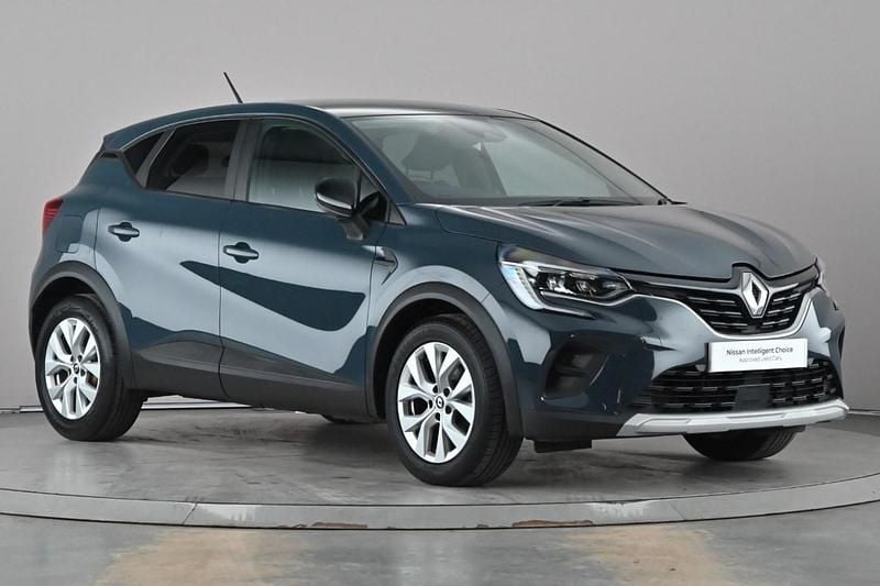 Used Renault Captur Iconic 90 HP (66 kW) 2022 Blue SUV