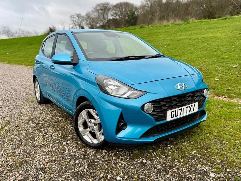 Used Hyundai i10 SE 84 HP (61 kW) 2022 Turquoise Hatchback