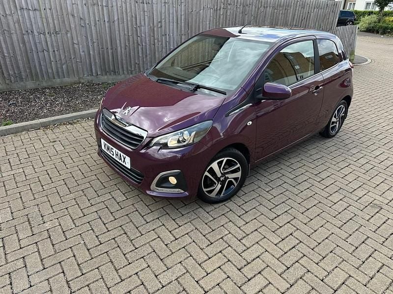 Purple Used 2015 Peugeot 108 Allure Hatchback | £2,470 (Good price) - Image 1/4
