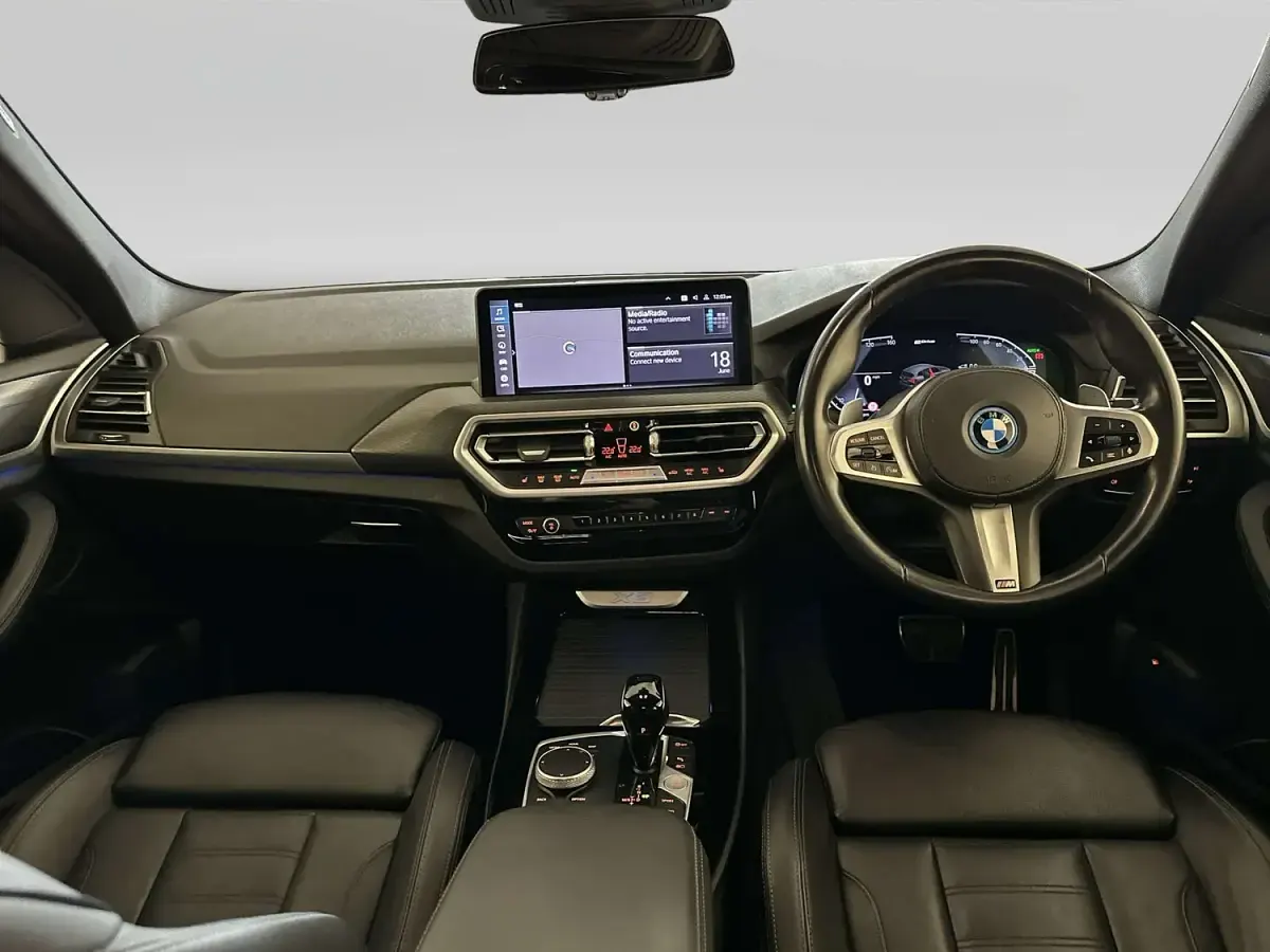 Used BMW X3 M Sport 292 HP (214 kW) 2021 Blue SUV