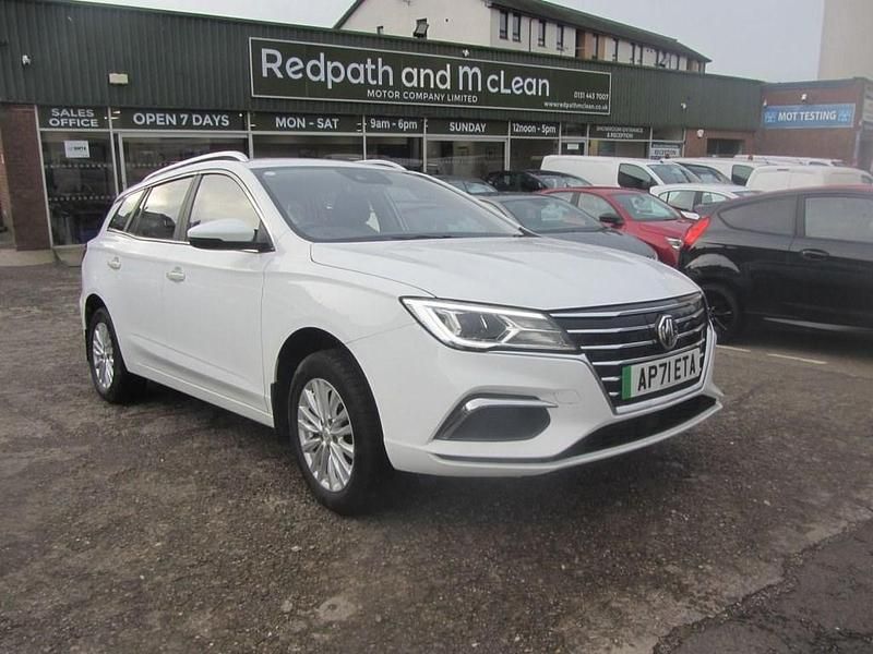 Begagnad MG MG5 EV Exclusive 2021 Vit Kombi
