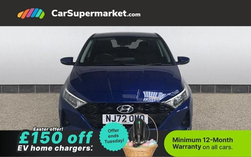 Used Hyundai i20 Premium 101 HP (74 kW) 2022 Blue Hatchback