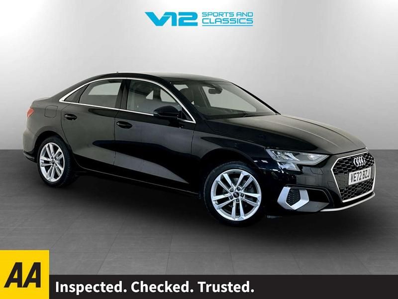 Black Used 2022 Audi A3 Sport Sedan | £17,295 (Super price) - Image 1/3