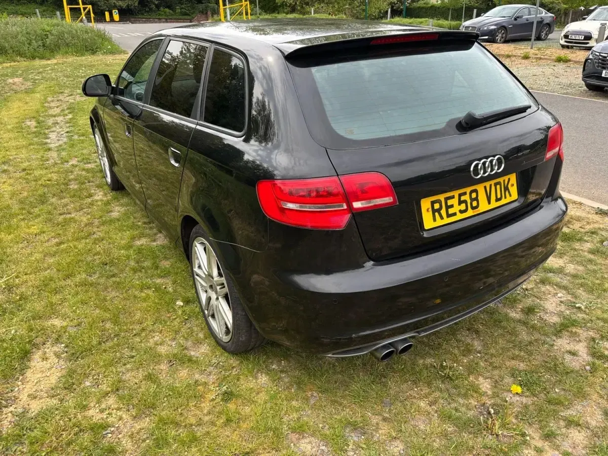 Usado Audi A3 S-Line 2008 Preto Citadino