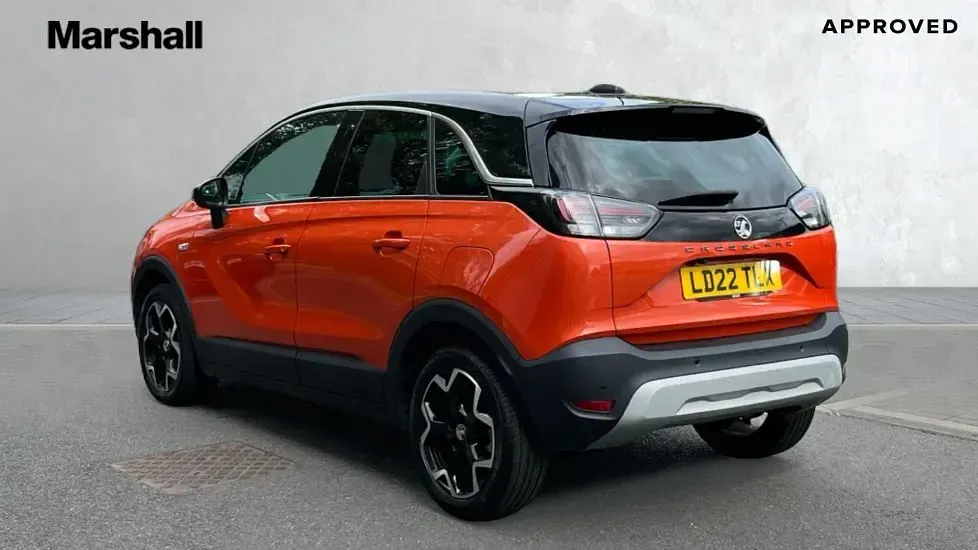 Used Vauxhall Crossland Edition 130 HP (95 kW) 2022 Orange SUV