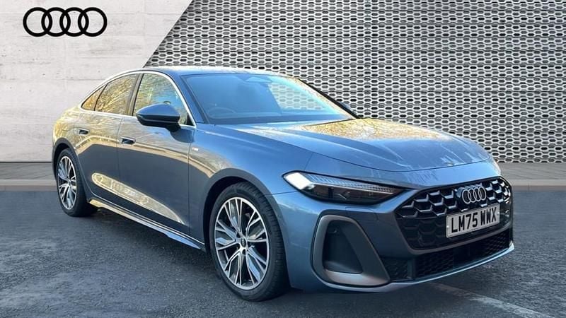 Used Audi A5 Sportback S-Line 204 HP (150 kW) 2025 Blue Hatchback