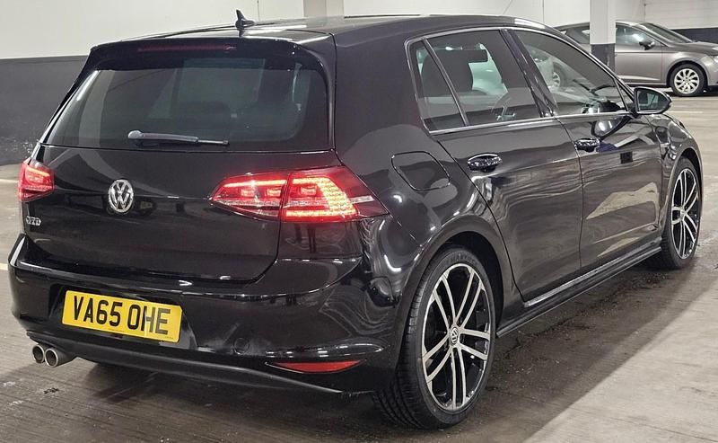 Used VW Golf VII GTD 2016 Black Hatchback