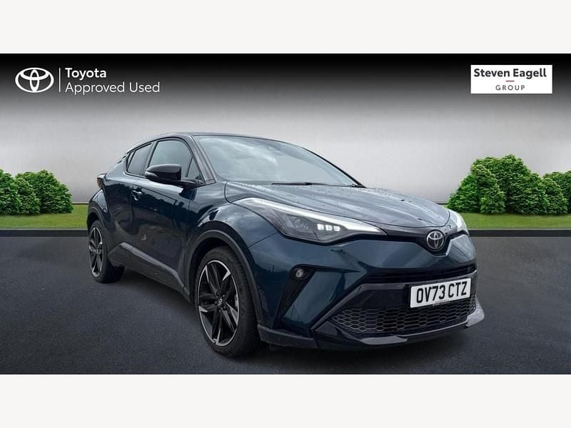 Blue Used 2023 Toyota C-HR Sport SUV | £25,632 (Expensive) - Image 1/3