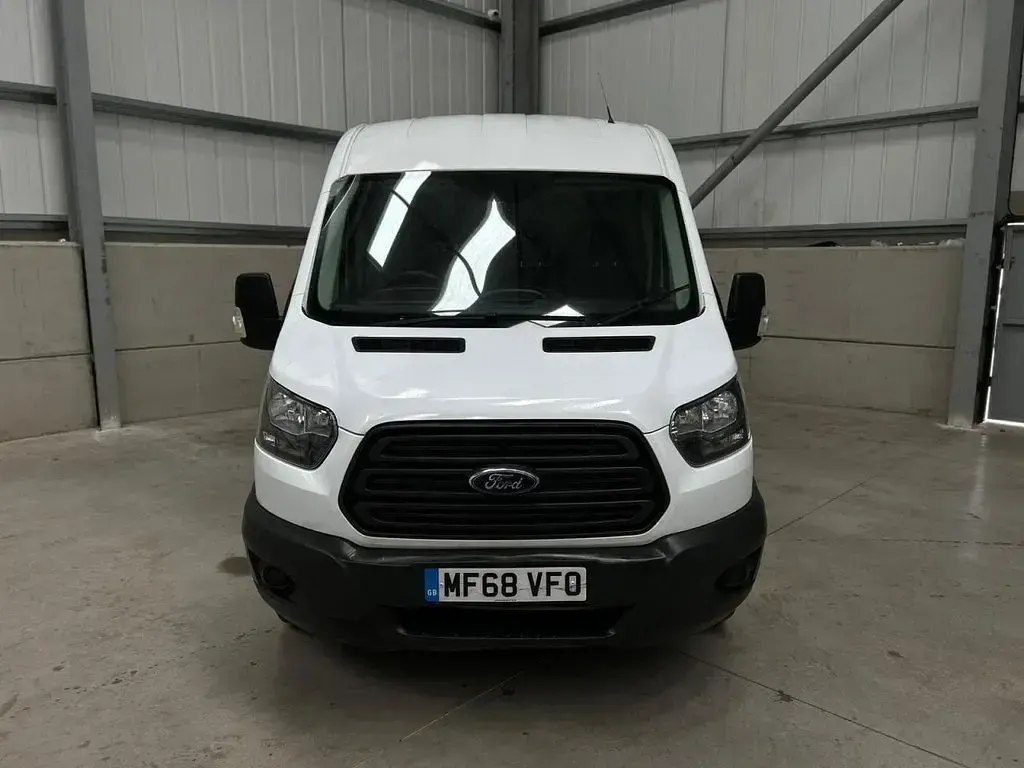 Used Ford Transit 130 HP (95 kW) 2018 White Van