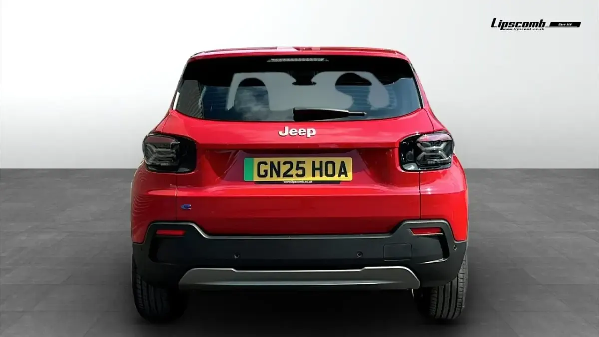 Used Jeep Avenger EV Longitude 113 kW (154 HP) 2025 Red SUV
