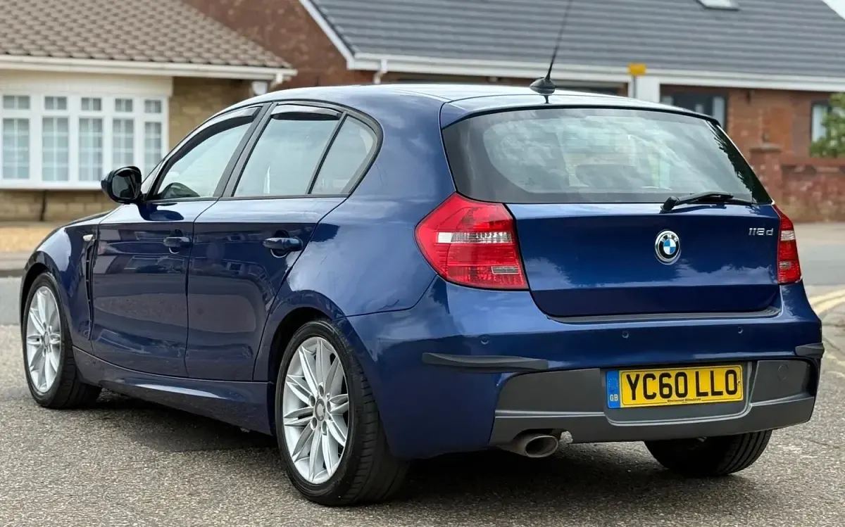 Used BMW 118 M Sport 2010 Blue Hatchback