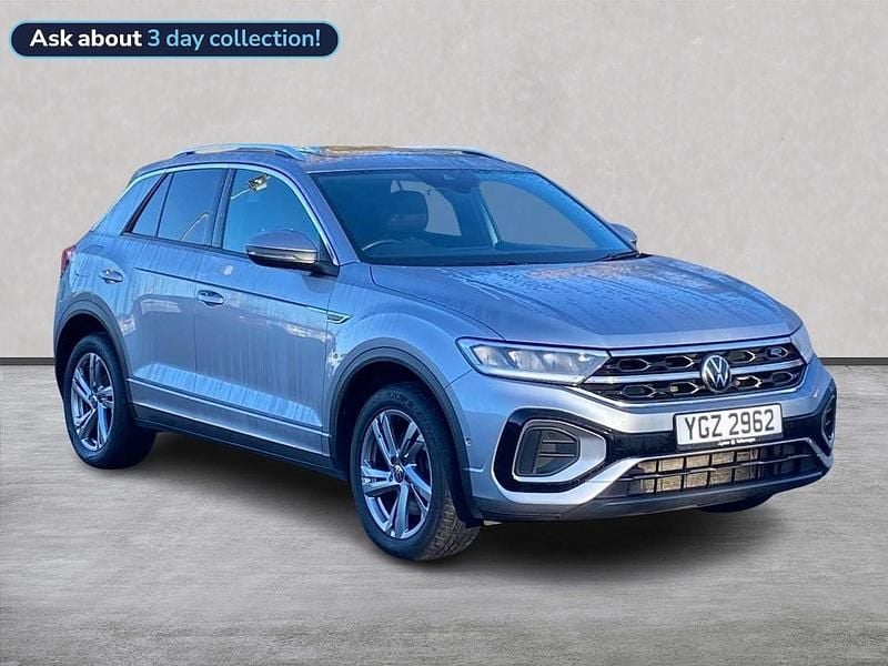 Used VW T-Roc R-line 2022 Silver SUV