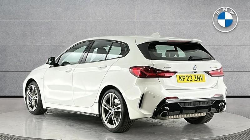 Used BMW M135 Shadowline 302 HP (222 kW) 2023 White Hatchback