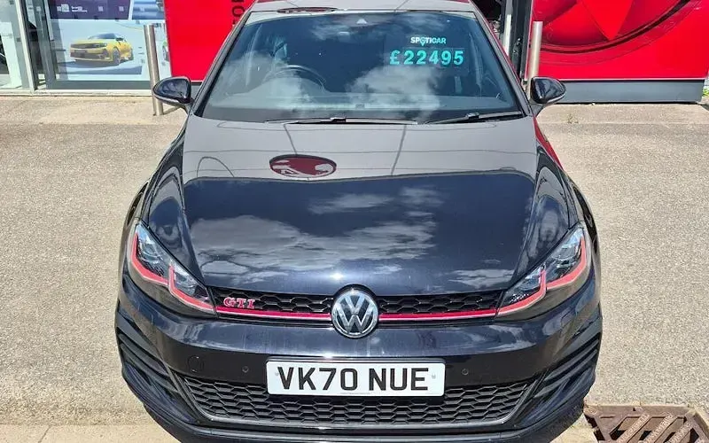 Used VW Golf VII GTI 245 HP (180 kW) 2020 Black Hatchback