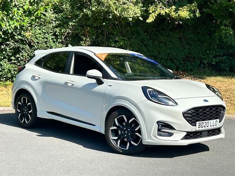 White Used 2020 Ford Puma ST-Line X SUV | £14,995 (Fair price) - Image 1/4