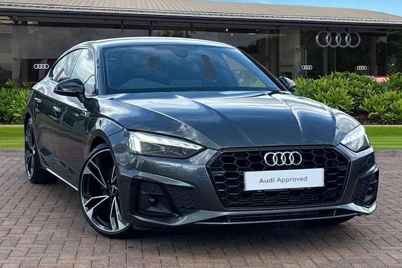 Grey Used 2021 Audi A5 Sportback Comfort Hatchback | £29,980 (A bit pricey) - Image 1/4