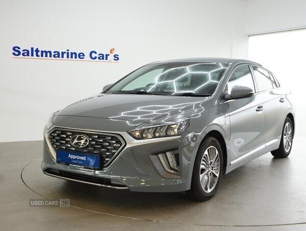 Grey Used 2021 Hyundai Ioniq Premium SE Sedan | £15,569 (Fair price) - Image 1/4