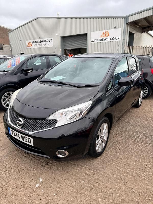 Used Nissan Note S 98 HP (72 kW) 2014 Black Hatchback