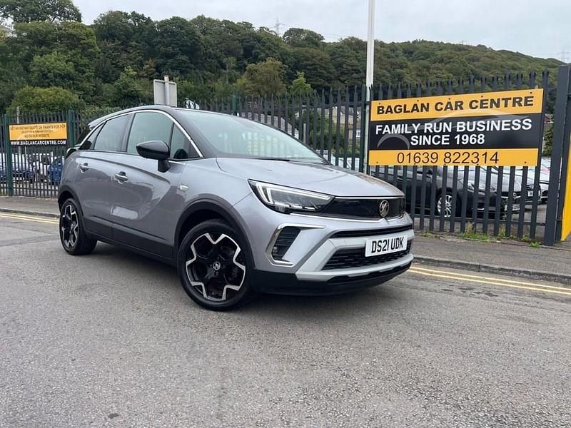 Used Vauxhall Crossland Elite 83 HP (61 kW) 2021 Grey SUV