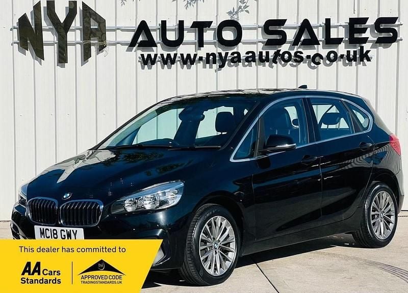 Black Used 2018 BMW 220 Luxury Line Estate | £11,549 (Good price) - Image 1/4