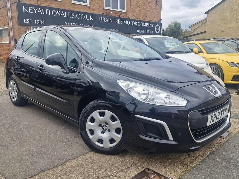 Black Used 2013 Peugeot 308 Access Hatchback | £4,250 (Good price) - Image 1/4