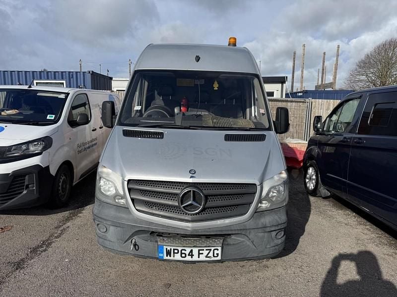 Used Mercedes Sprinter 129 HP (94 kW) 2014 Silver Van