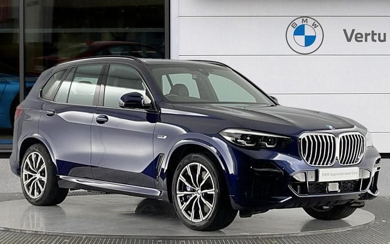 Blue Used 2022 BMW X5 M Sport SUV | £44,950 (Good price) - Image 1/4