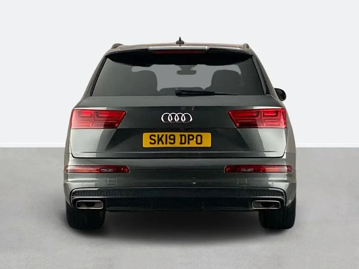 Used Audi Q7 Black Edition 286 HP (210 kW) 2019 Grey SUV