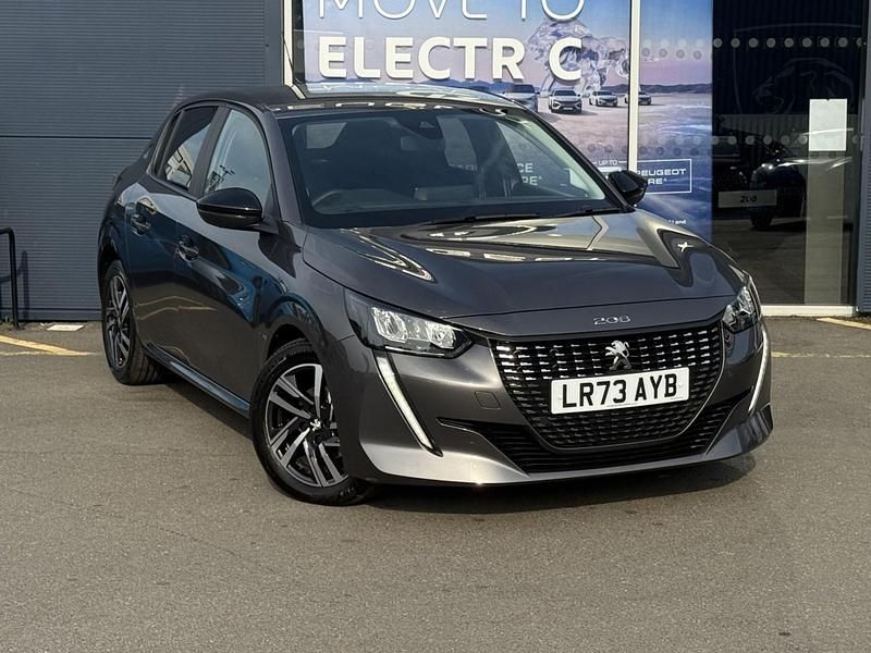 Grey Used 2023 Peugeot 208 Active+ Hatchback | £14,795 (Fair price) - Image 1/4