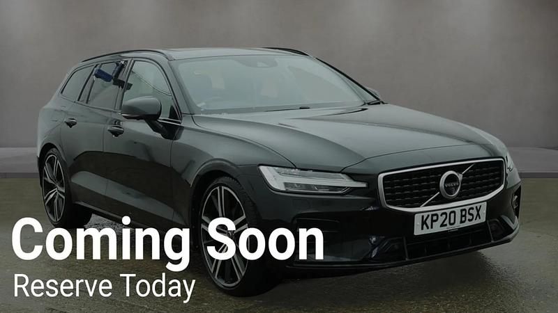 Used Volvo V60 R-Design Pro 190 HP (139 kW) 2019 Black Estate