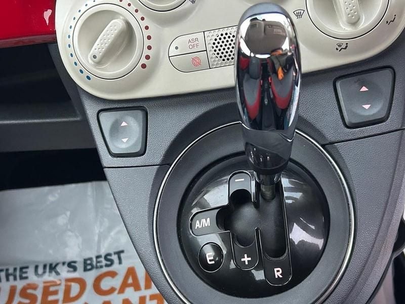 Used Fiat 500 Lounge 69 HP (50 kW) 2014 Red Hatchback