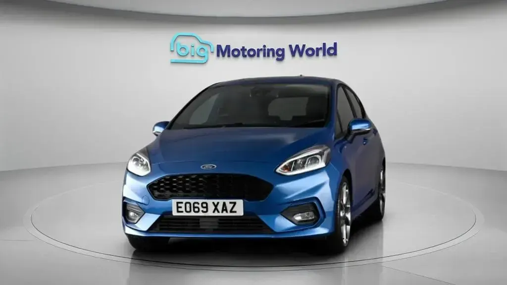Used Ford Fiesta ST-Line X 125 HP (91 kW) 2019 Blue Hatchback