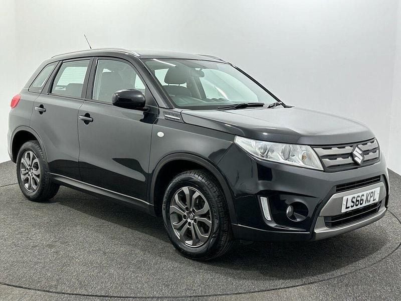 Black Used 2016 Suzuki Vitara SZ4 Hatchback | £8,580 (Fair price) - Image 1/3