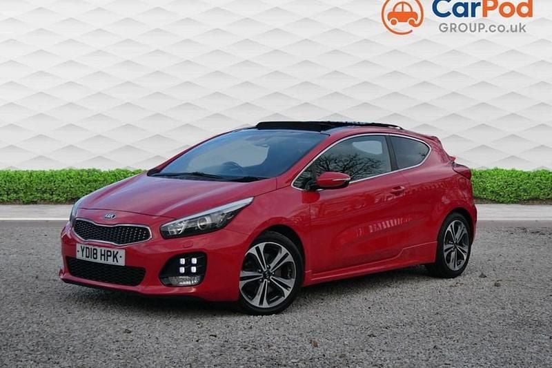 Used Kia ProCeed GT-Line S 134 HP (98 kW) 2018 Red Hatchback