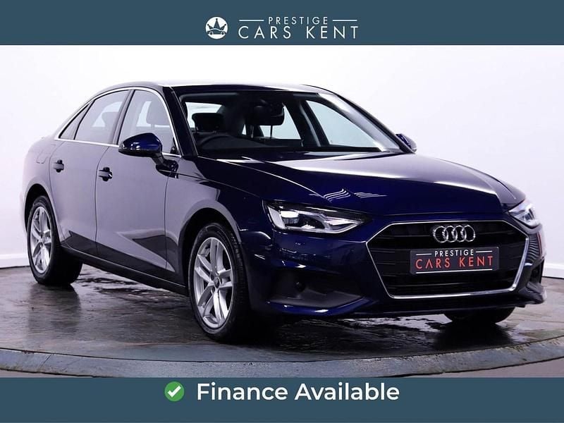 Used Audi A4 Advanced 150 HP (110 kW) 2022 Blue Sedan