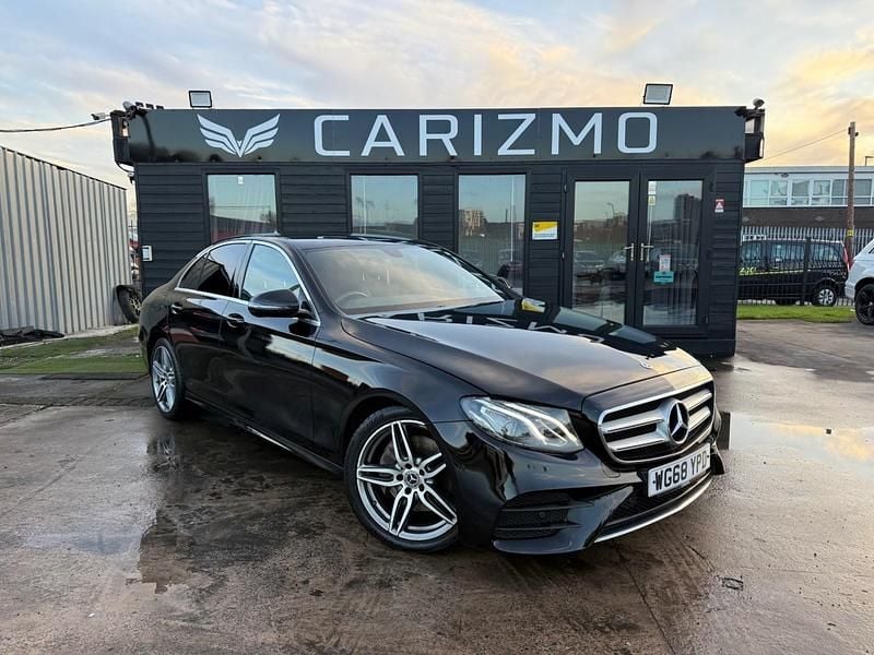 Black Used 2018 Mercedes E220 AMG line Sedan | £14,750 (Super price) - Image 1/4