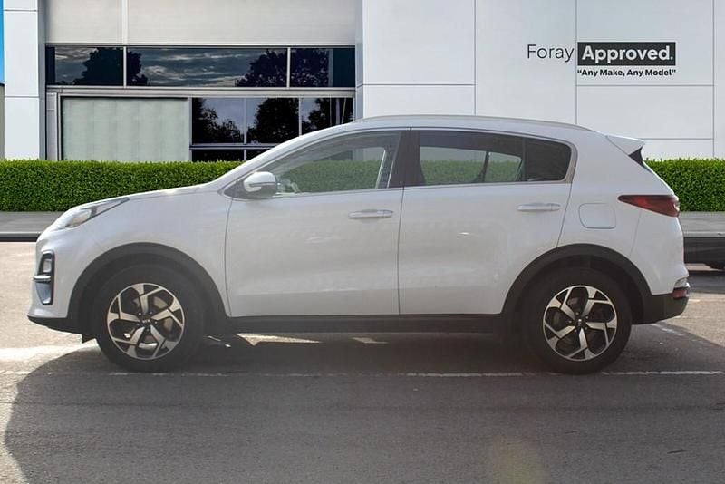 Used Kia Sportage 136 HP (100 kW) 2019 White SUV