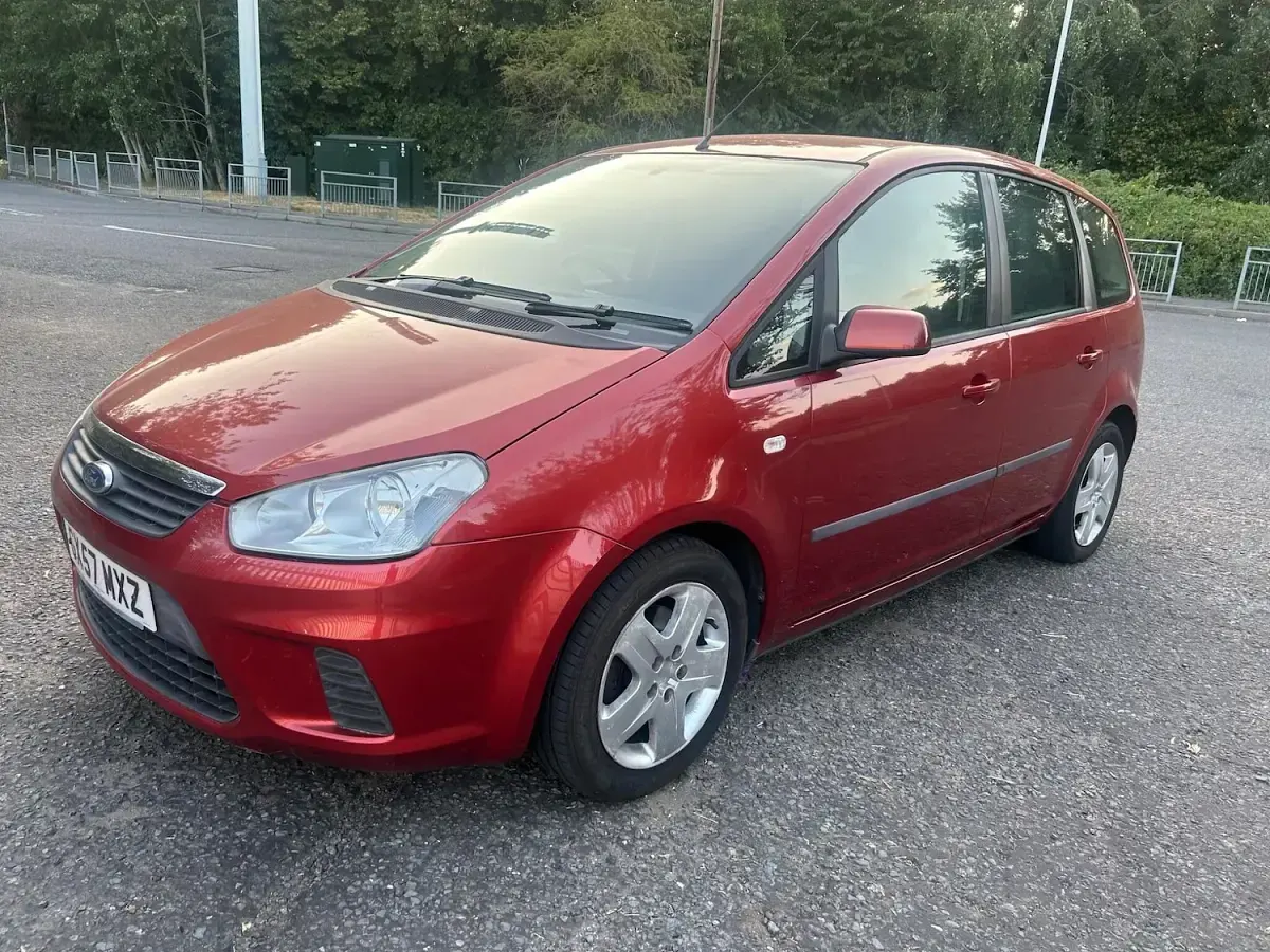 Used Ford C-MAX Style 100 HP (73 kW) 2008 Red MPV