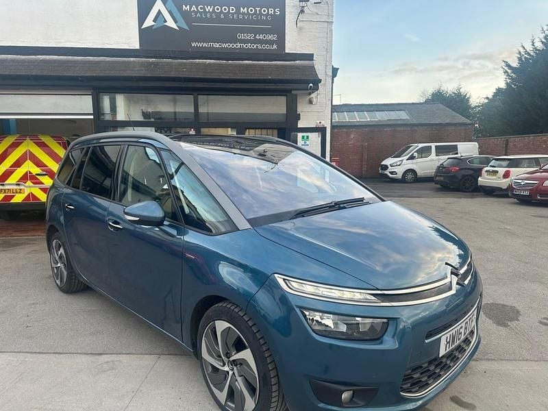 Used Citroën Grand C4 Picasso Exclusive 150 HP (110 kW) 2016 Blue MPV